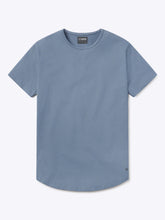 AO Curve-Hem Tee | Cadet Blue Signature-Fit PYCA Pro®
