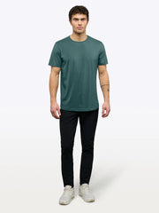 AO Curve-Hem Tee | Blue Spruce Signature-Fit PYCA Pro®