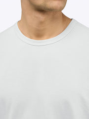 Overtime Oversized Tee | White Relaxed-Fit