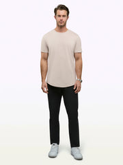 Featherlight Pima Tee | Clay Signature-fit