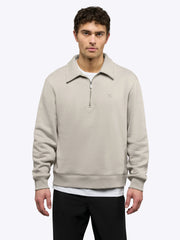 Divine Fleece Q-Zip | Parchment Classic-fit