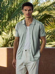 Riviera Knit Button Up | Mercury Signature-Fit