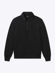 Divine Fleece Q-Zip | Black Classic-fit