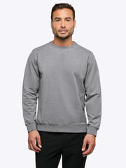 Hyperloop Pullover Split-Hem | Heather Grey Signature-fit