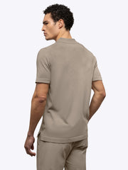 Riviera Knit Button Up | Pure Cashmere Signature-Fit