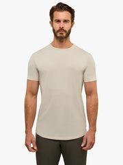 AO Curve-Hem Tee | Clay Signature-fit PYCA Pro®