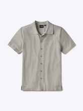 Riviera Knit Button Up | Morning Dove Signature-Fit
