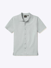Riviera Knit Button Up | Metal Signature-Fit