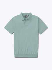 Riviera Knit Polo | Stormy Sea Signature-Fit