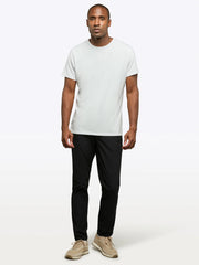 AO 5-Pocket Pant | Black Slim-Fit Versaknit®