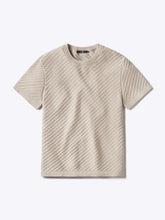 Riviera Knit Textured Tee | Sand Dune Signature-Fit