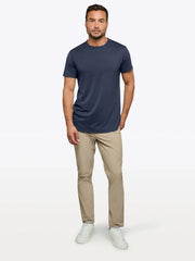 AO Elongated Tee | Pacific Blue Signature-fit PYCA Pro®