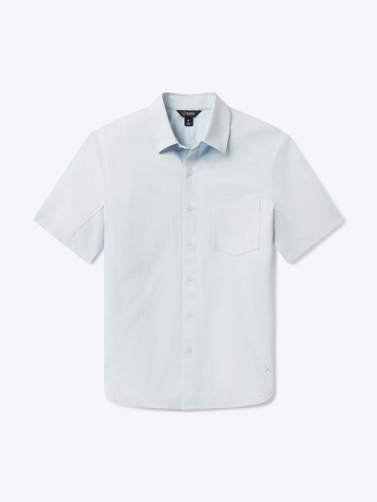 SoHo Short Sleeve Button Up | White Signature-fit