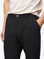 AO Jogger Pant 2.0 | Black Straight-Leg Versaknit®