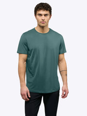 AO Curve-Hem Tee | Blue Spruce Signature-Fit PYCA Pro®