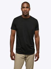 AO Elongated Tee | Black Signature-fit PYCA Pro®