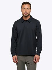 Hyperloop Rugby Polo | Obsidian Signature-Fit