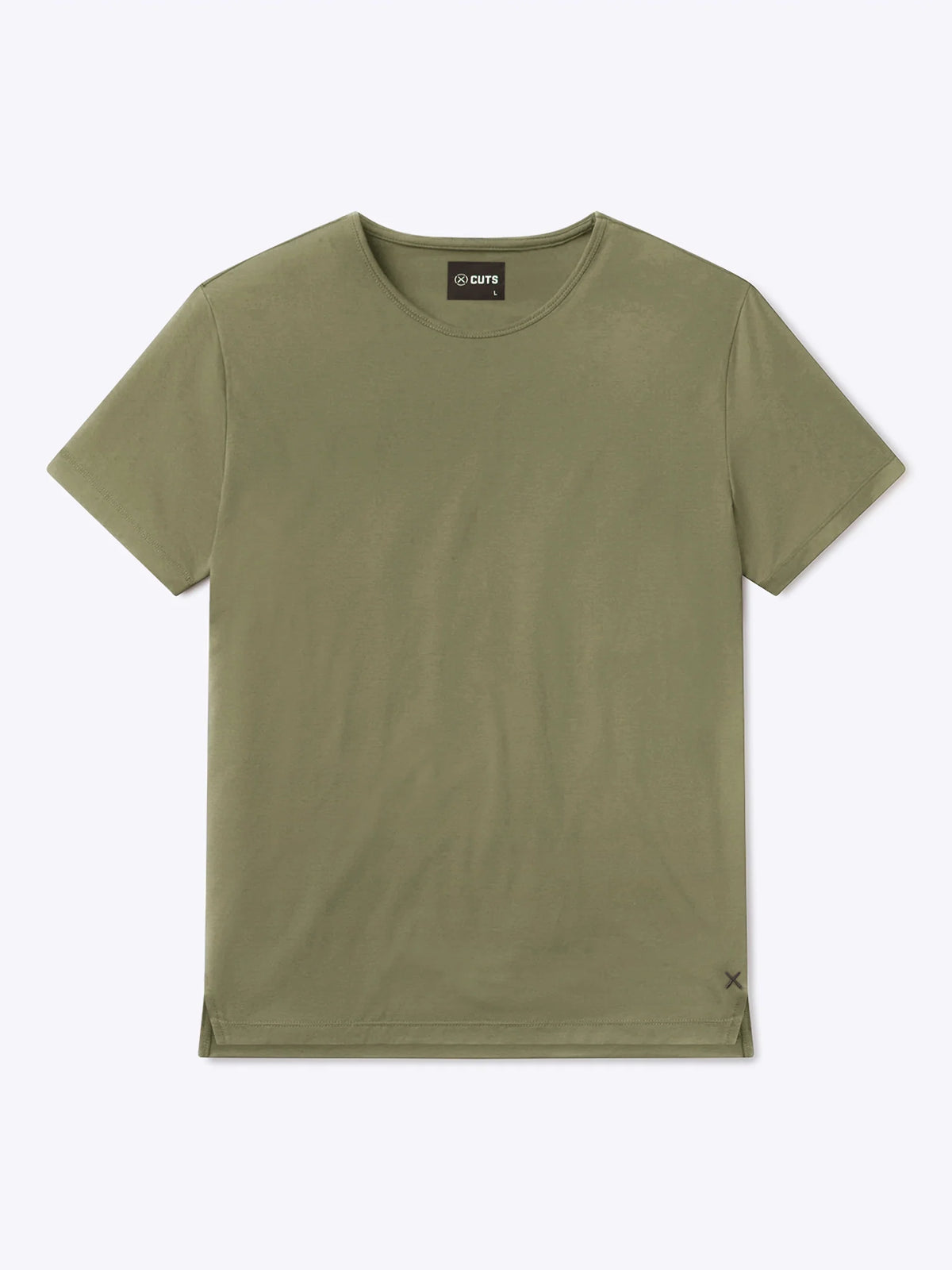AO Split-Hem Tee | Capers Signature-Fit PYCA Pro®