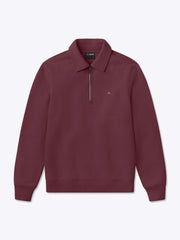 Divine Fleece Q-Zip | Currant Classic-fit