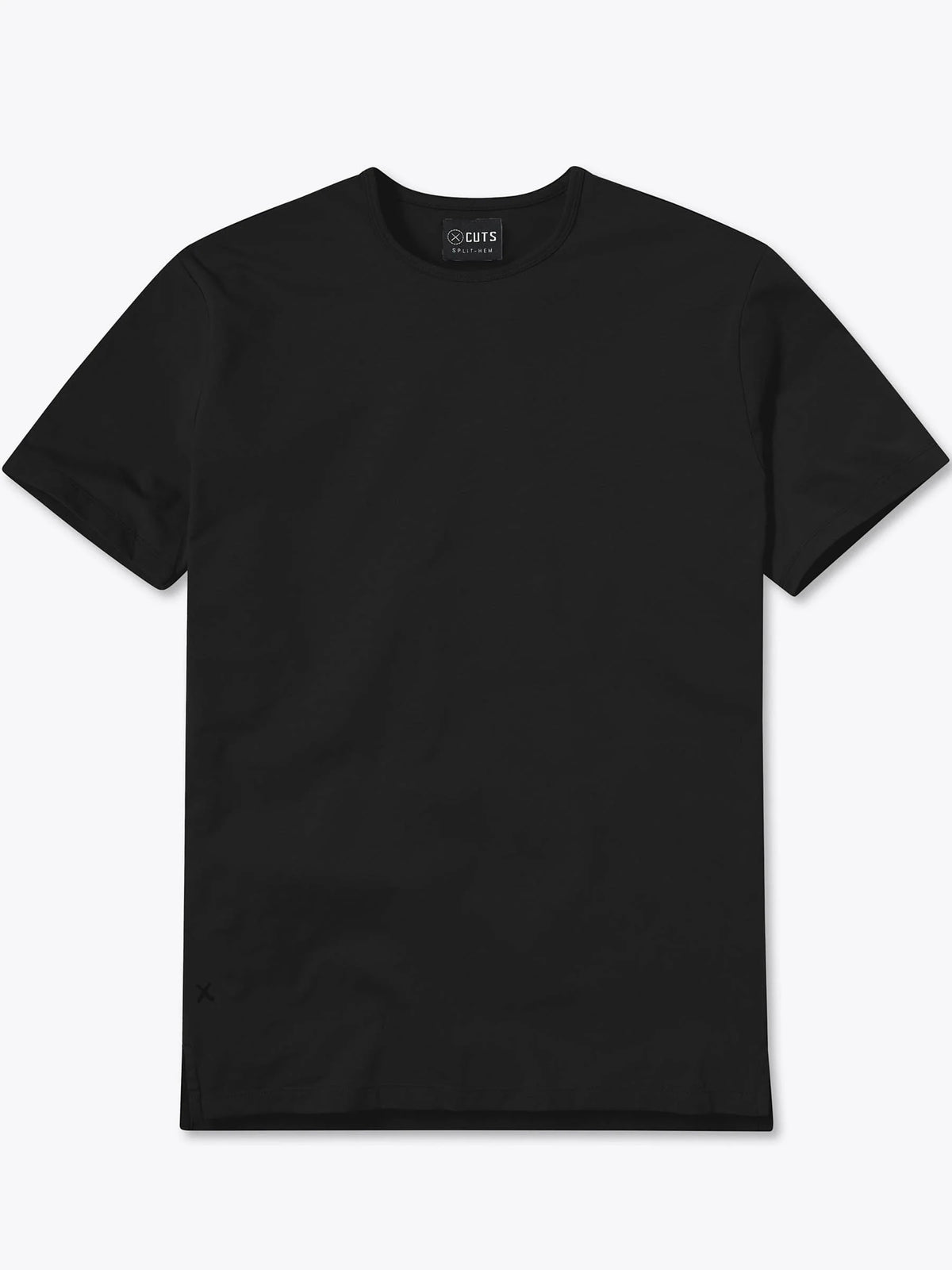 AO Split-Hem Tee | Black Signature-fit PYCA Pro®