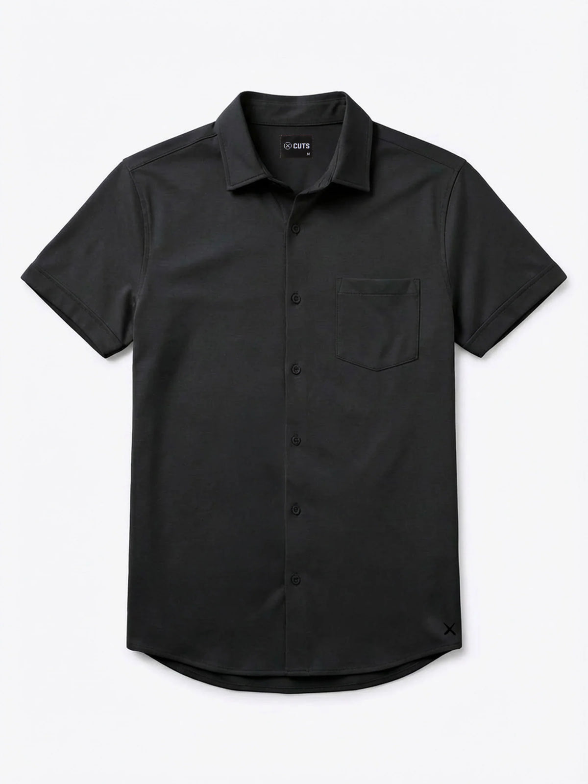 AO Button Up | Black Signature-Fit PYCA Pro®