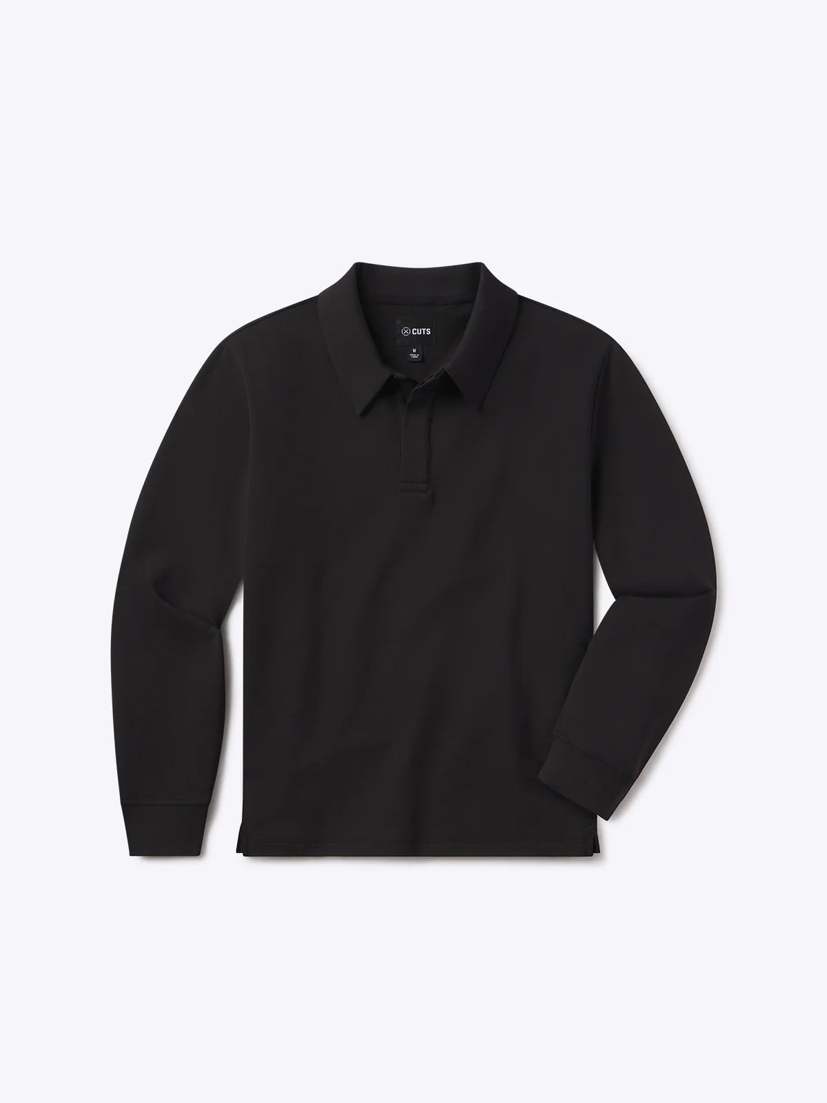Hyperloop Rugby Polo | Black Signature-Fit