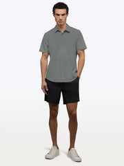 Crossover Button Up | Sage Signature Fit