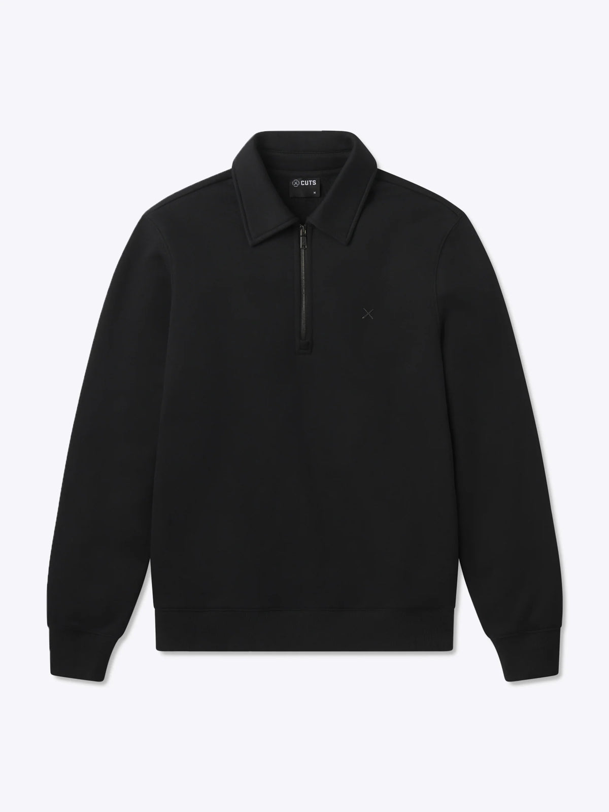 Divine Fleece Q-Zip | Black Classic-fit