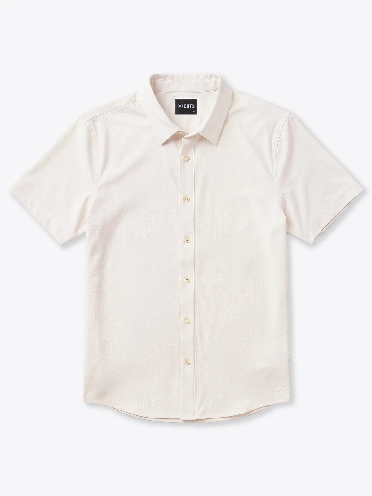 Crossover Button Up | Bone Signature Fit
