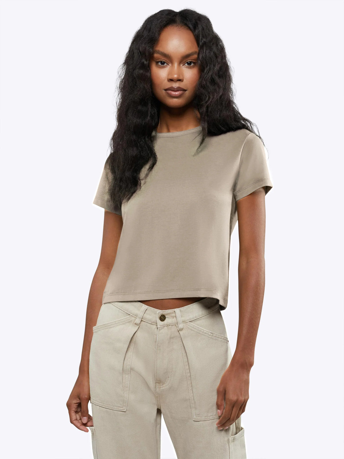 Almost Friday Tee | Pure Cashmere Classic-fit PYCA Pro®
