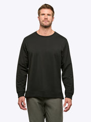 Hyperloop Pullover Split-Hem | Black Signature-fit