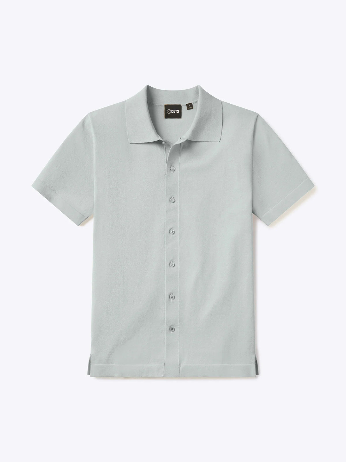 Riviera Knit Button Up | Metal Signature-Fit