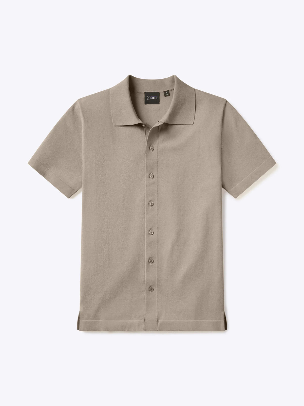 Riviera Knit Button Up | Pure Cashmere Signature-Fit