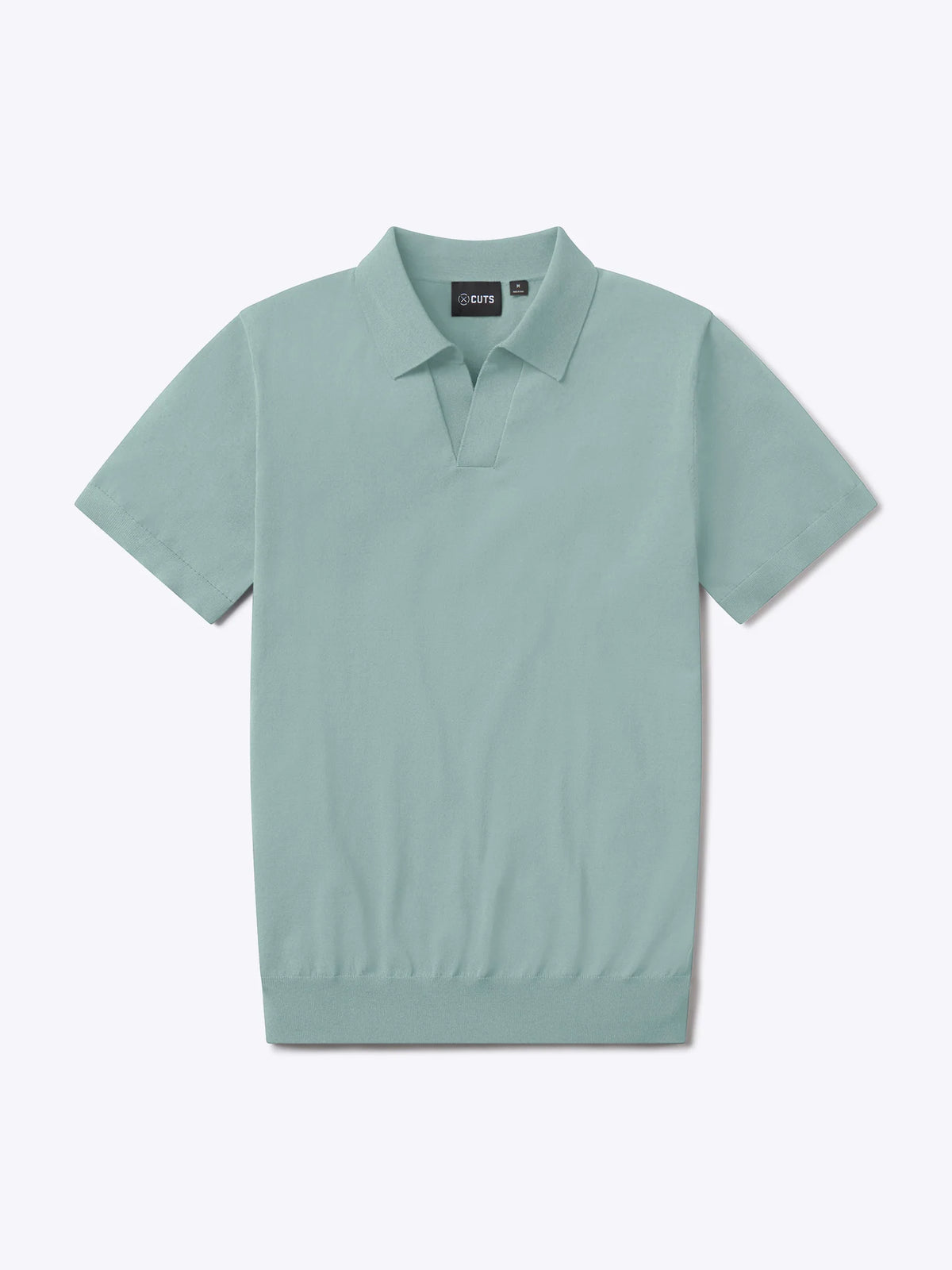Riviera Knit Polo | Stormy Sea Signature-Fit