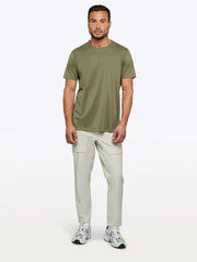 AO Split-Hem Tee | Capers Signature-Fit PYCA Pro®
