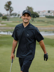 Club Golf Q-Zip | Black Classic-fit