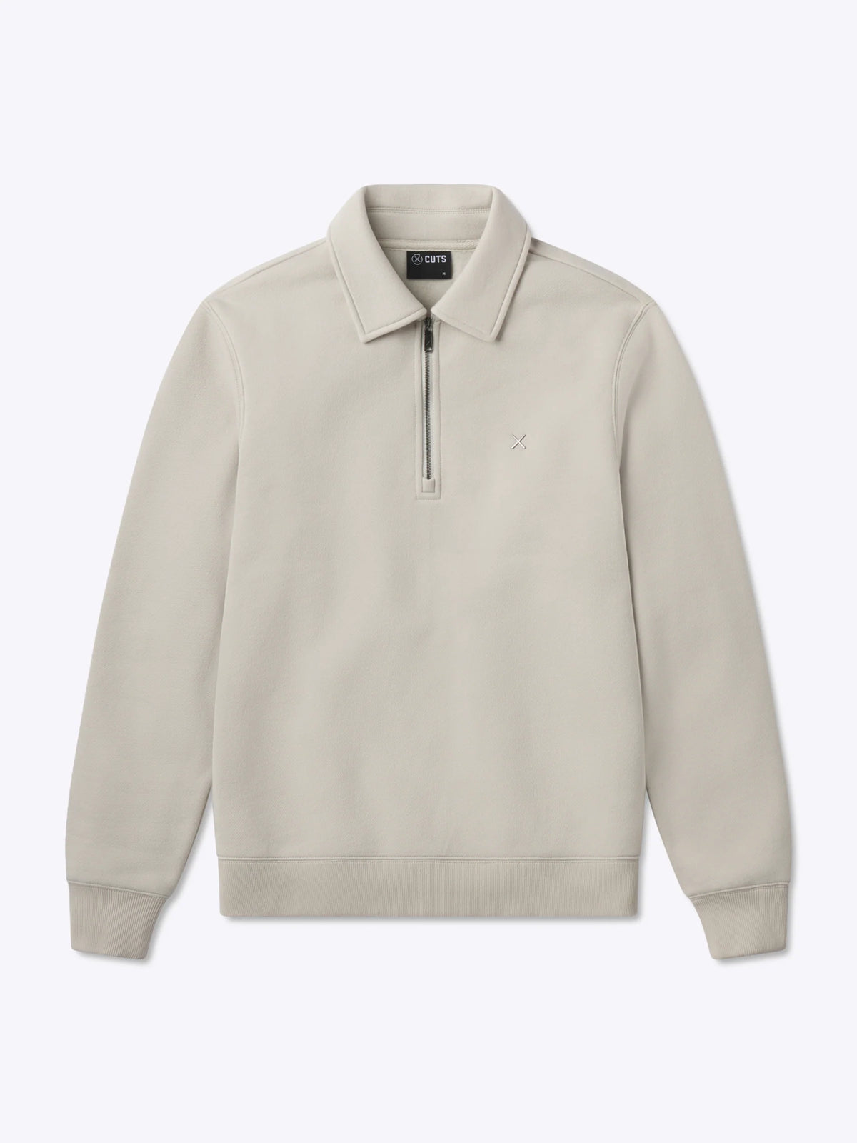 Divine Fleece Q-Zip | Parchment Classic-fit