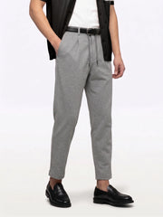 SoHo Trouser | Heather Charcoal Classic-fit