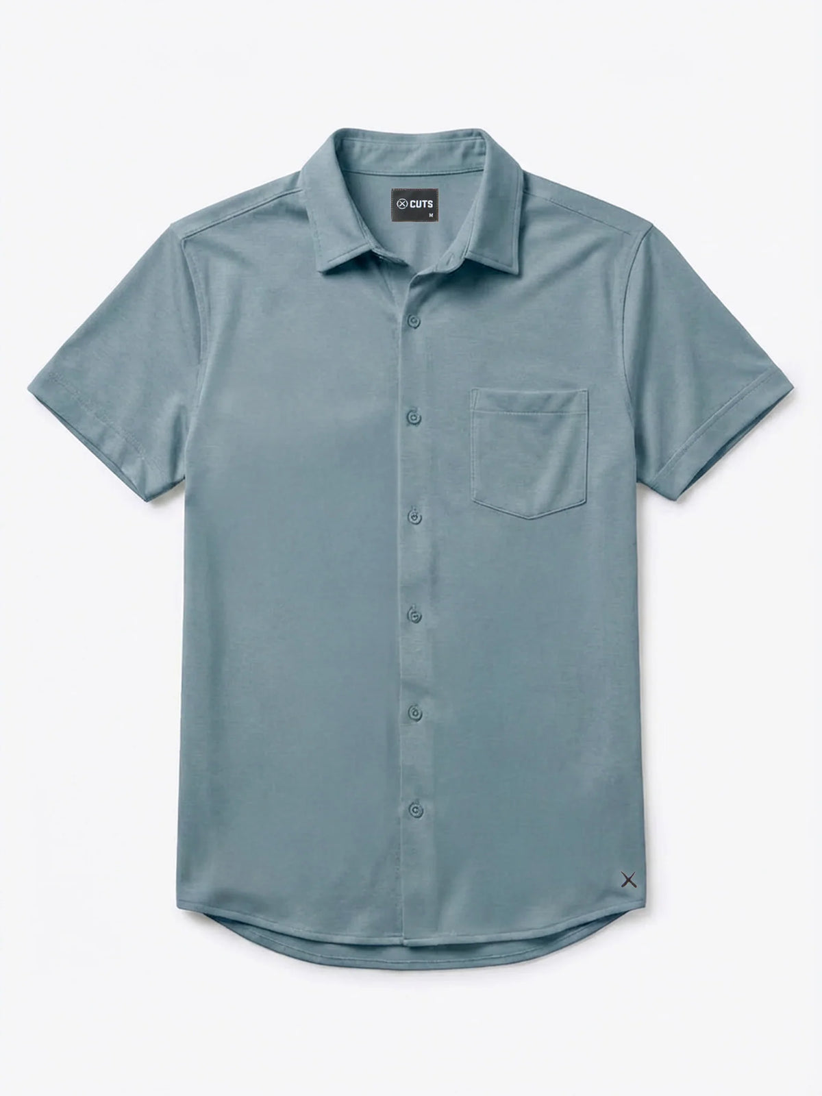 AO Button Up | Naples Blue Signature-Fit PYCA Pro®