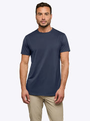 AO Elongated Tee | Pacific Blue Signature-fit PYCA Pro®