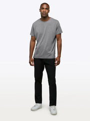 AO Split-Hem Tee | Heather Grey Signature-fit PYCA Pro®