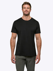 AO Split-Hem Tee | Black Signature-fit PYCA Pro®