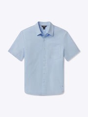SoHo Short Sleeve Button Up | Oxford Blue Signature-fit