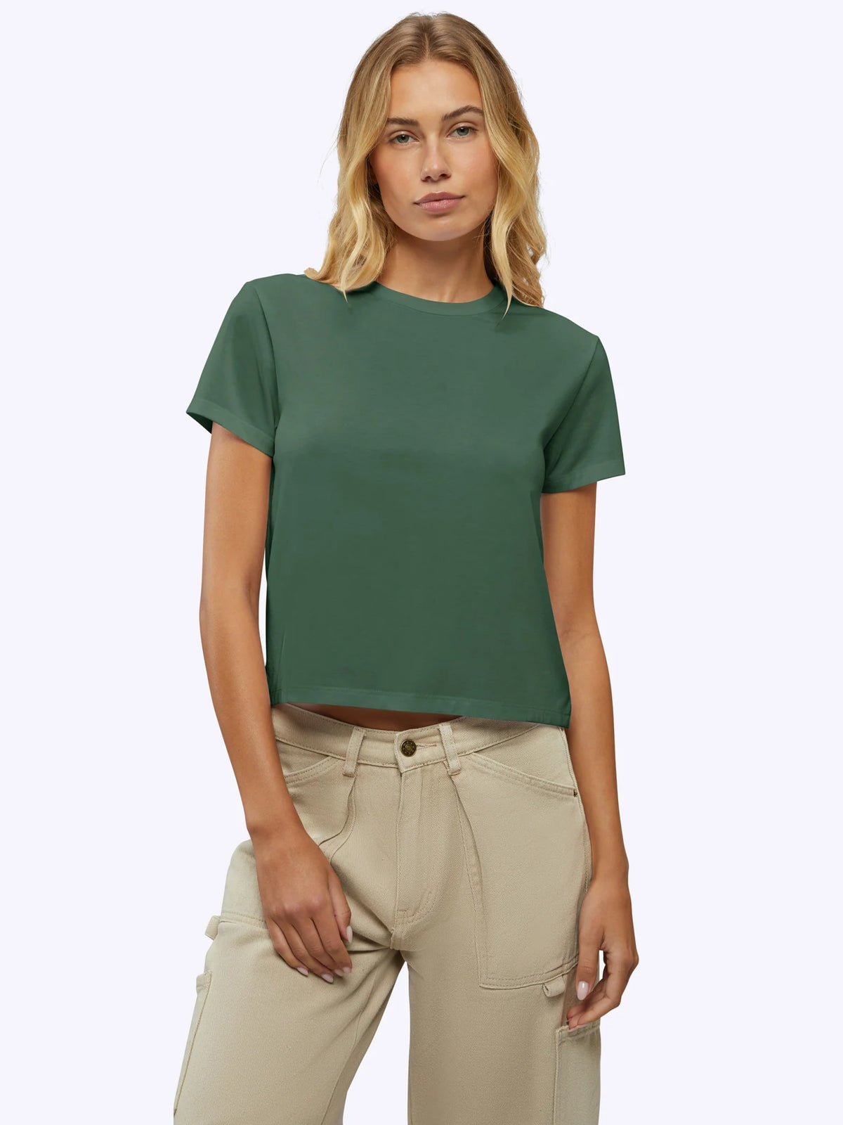 Almost Friday Tee | Moss Classic-fit PYCA Pro®