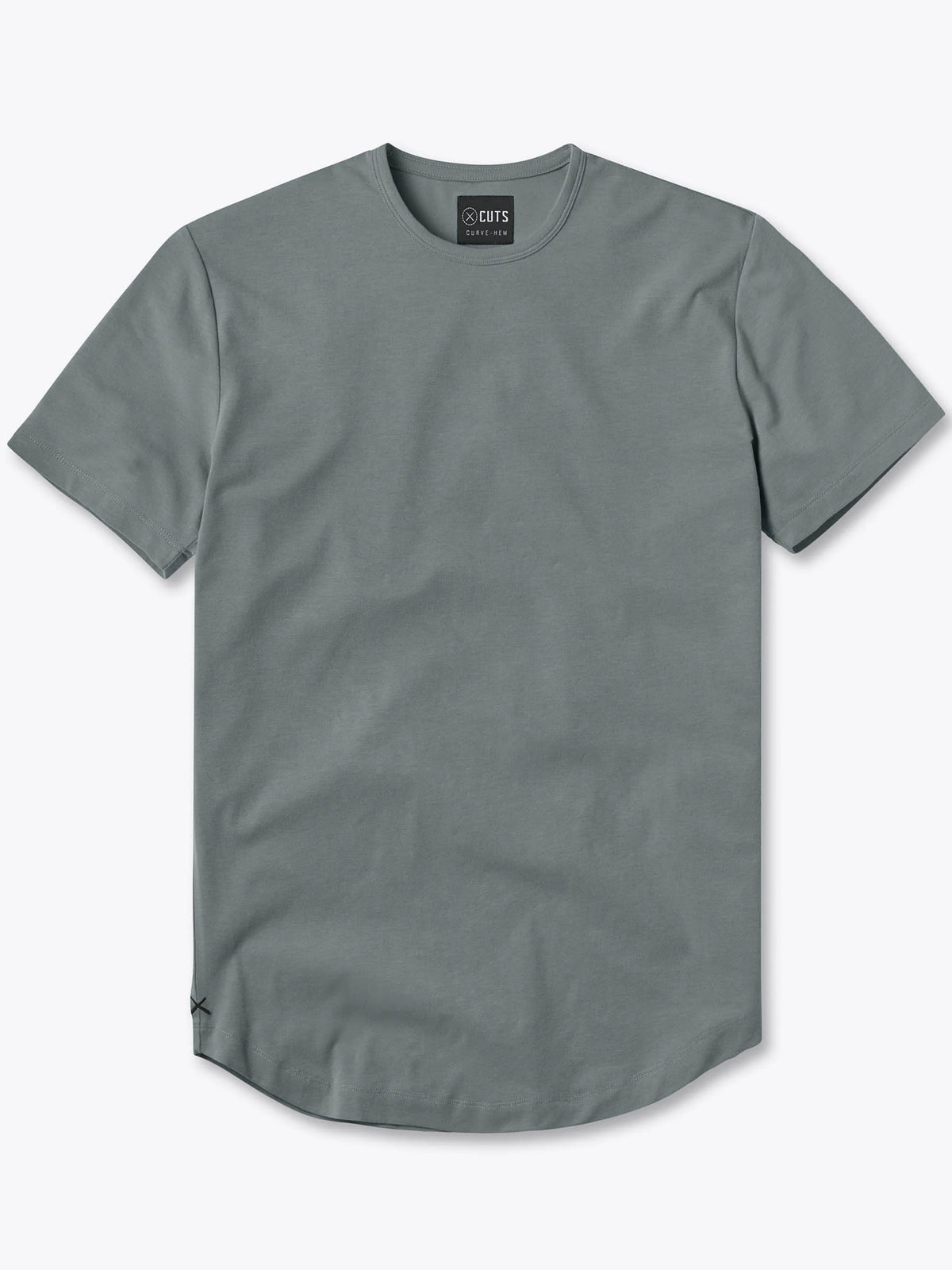 AO Curve-Hem Tee | Sage Signature-fit PYCA Pro®