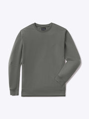 Hyperloop Pullover Split-Hem | Castor Grey Signature-Fit