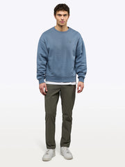 Divine Fleece Pullover | Cadet Blue Classic-fit