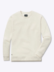 Hyperloop Pullover Split-Hem | Ivory Signature-fit