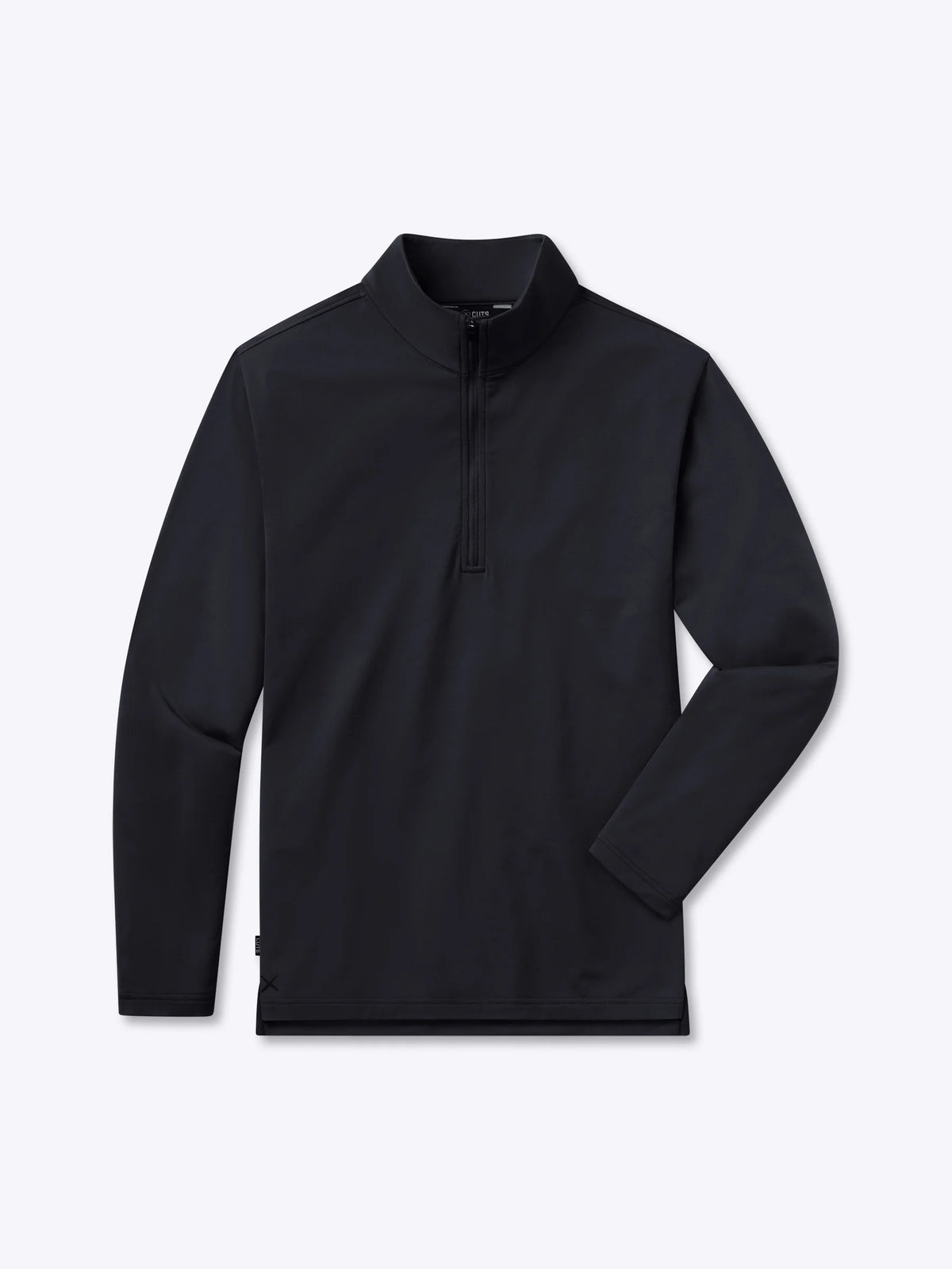 Crossover Fleece Q-Zip | Black Signature-Fit