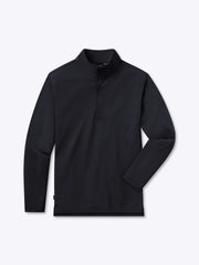 Crossover Fleece Q-Zip | Black Signature-Fit